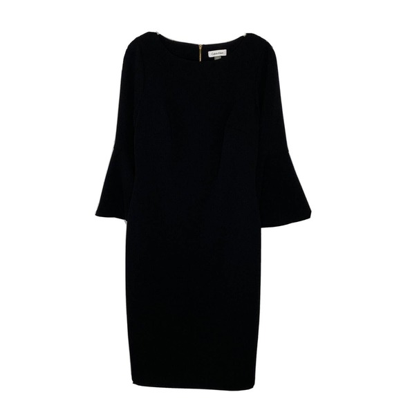 Calvin Klein Dresses Nwt Calvin Klein Womens Bell Sleeve Knee